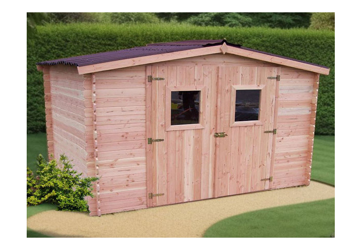 ABRI JARDIN BOIS DOUGLAS 5.00M2 AU SOL