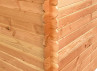 ABRI JARDIN BOIS DOUGLAS - BAC ACIER 5M2