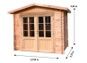 ABRI JARDIN BOIS DOUGLAS - 5M2