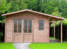 ABRI JARDIN BOIS DOUGLAS + BÛCHER - 16M2