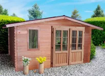 ABRI JARDIN BOIS DOUGLAS 28 MM - 13M2