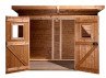 Abri Panneaux bois traité 4.70M2