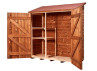 Abri bois traité + plancher 1.17M2