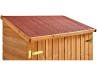 Abri bois traité + plancher 0.65M2