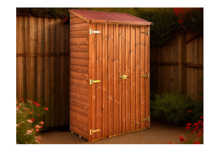 Abri bois traité + plancher 0.65M2