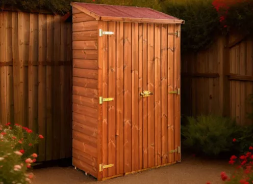 Abri bois traité + plancher 0.65M2