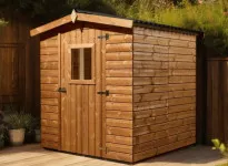 Abri bois traité + plancher 2.25M2