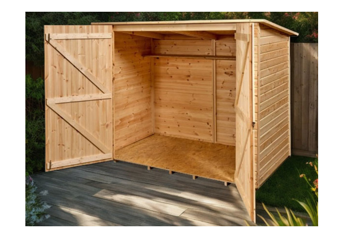 Abri de rangement en bois 2.37 m²