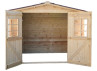 abri de jardin bois 28 mm épicéa massif