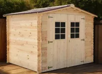 abri de jardin bois 28 mm épicéa massif