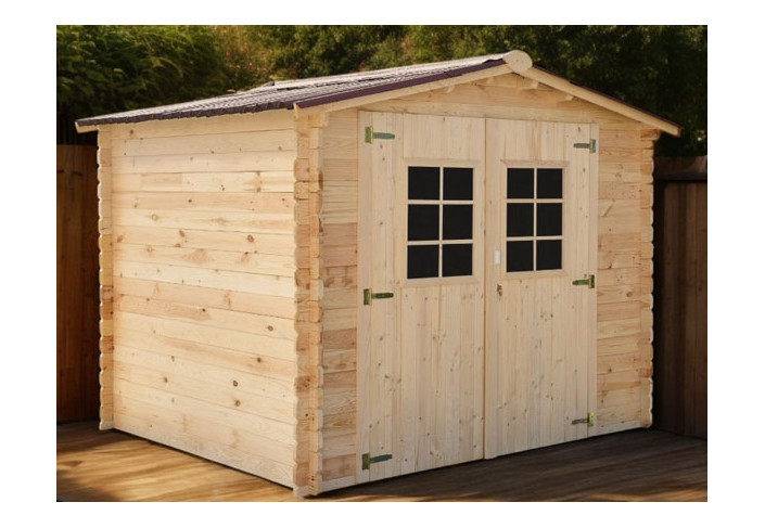 abri de jardin bois 28 mm épicéa massif