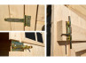 abri jardin bois toit bac acier 28 mm