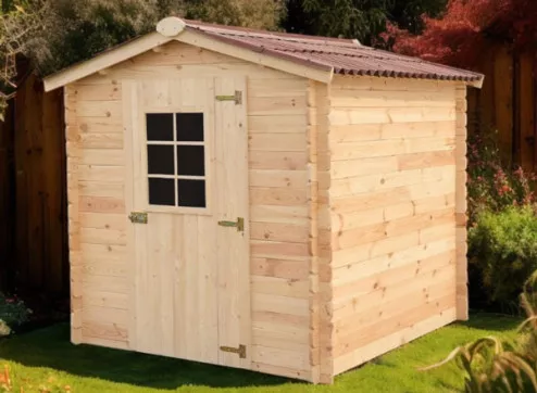 abri jardin bois madrier 28 mm