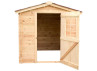 abri jardin bois madrier 28 mm