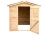 abri jardin bois madrier 28 mm