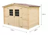 abri jardin bois sapin massif 20 MM