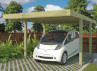 CARPORT BOIS TRAITÉ 16 M2