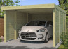 CARPORT BOIS + 3 PAROIS - 17 M2