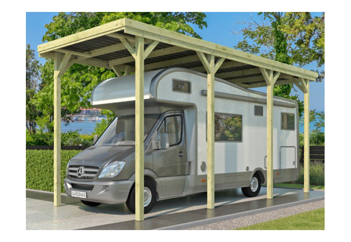 CARPORT BOIS CAMPING-CAR