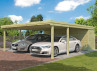 CARPORT BOIS DOUBLE + ATELIER 42M2
