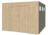 Abri jardin bois - panneaux 26mm - 5.90m2