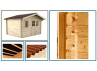 chalet de jardin bois 42 mm