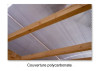 Garage Bois Toit Plat Acier ou Polycarbonate 21m2