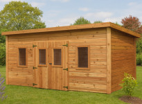 ABRI JARDIN TOIT MONOPENTE