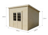 ABRI JARDIN BOIS TOIT MULTIDIRECTIONNEL