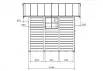 Abri jardin PVC DECO 7.5 : 3,15 x 2,39 m