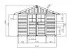 Abri PVC DECO 11 : 3,15 x 3,55 m