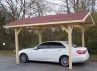 CARPORT simpe EN BOIS avec couverture bardeau bitumé