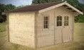chalet de jardin bois 42 mm - 10 M²