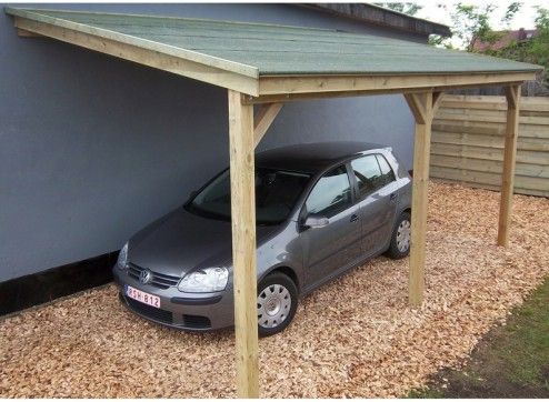 Abris Carport pour voitures ou piétons - Auvents Polo