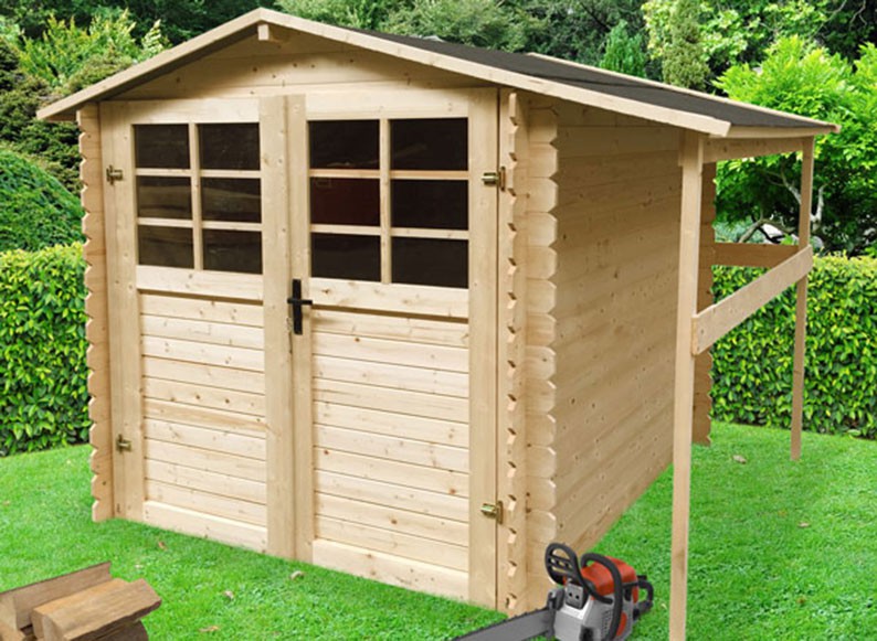 Abri De Jardin En Bois 19 Mm Bucher Pas Cher