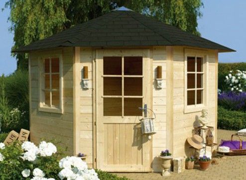 kiosque de jardin pavillon en bois 30m2 ULTIMO