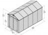 ABRI JARDIN RÉSINE 2.17 m²
