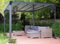 CARPORT CINTRÉ 2 PIEDS