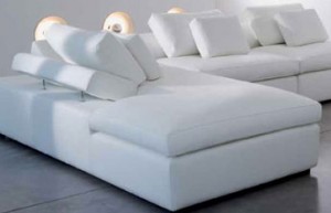 Canapé cuir, tissu, microfibre Canapé cuir, tissu, microfibre