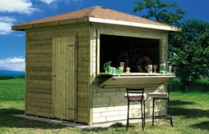 Abri de jardin bar Abri de jardin bar