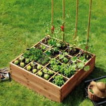 Le carré potager pratique pour les petits espaces de jardin 