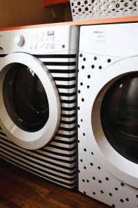 customisation machine à laver pois 