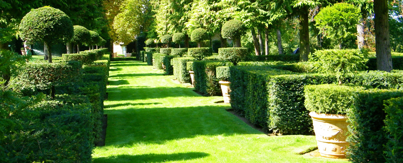 jardin français du Manoir d'Eyrignac