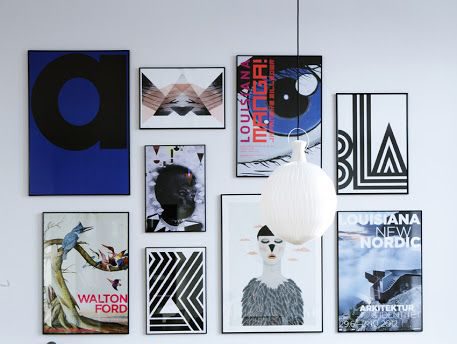 La tendance actuelle : les tableaux accrochés au mur pour une déco design et originale ! (Crédit photo : Pinterest/creerrecycler.blogspot.fr) Boostez votre déco en accrochant de tableaux au mur : effet tendance et design garanti !