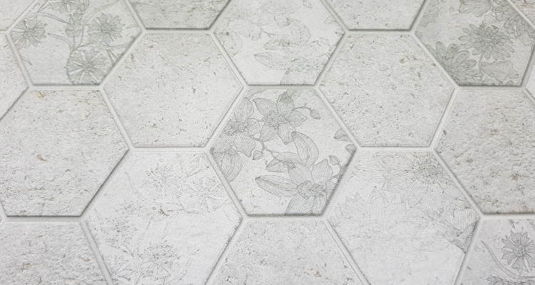 carrelage hexagones