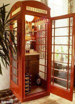 Cabine bar déco pour l'intérieur
