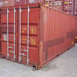 Container d'occasion destiné à aménager un espace de vie