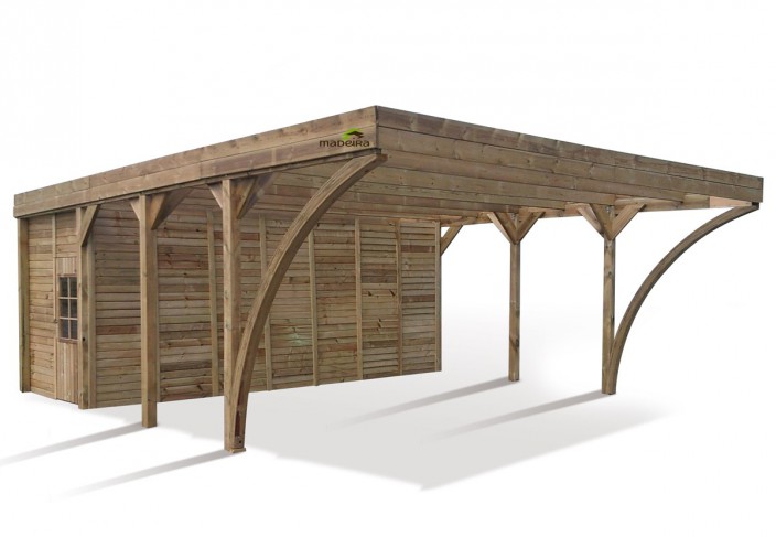 Abri terrasse en kit