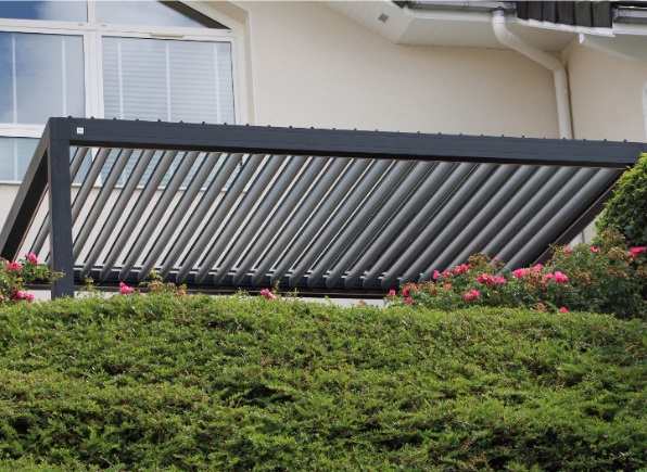 Pergola motorisée en aluminium
