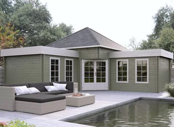 chalet esthétique en bois
